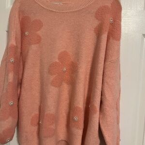 Pink Nanette Lepore sweater